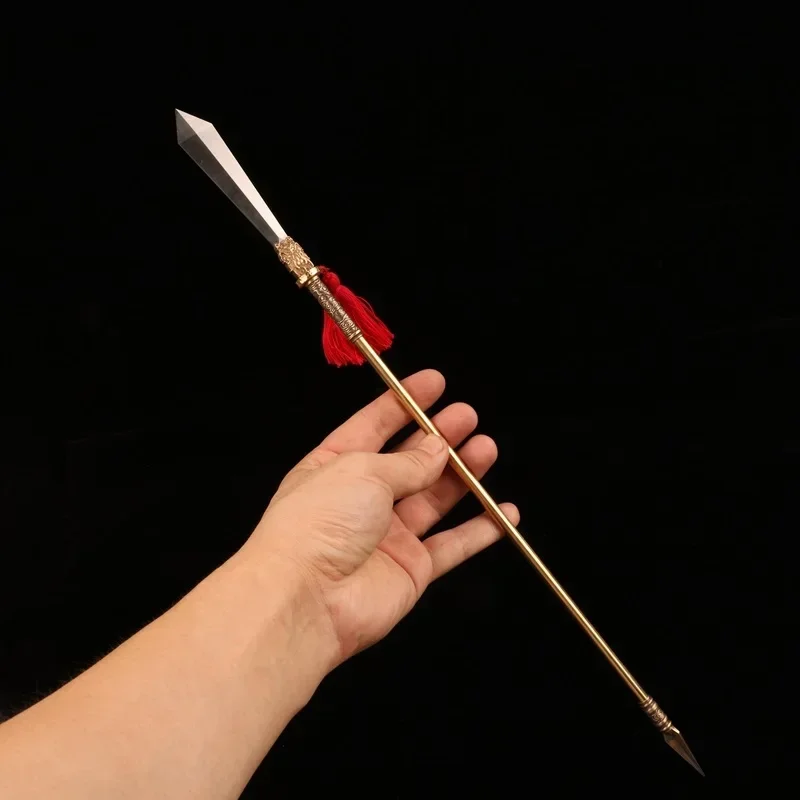 

1/6 Scale Miniature Lance Spear Ancient Chinese Metal Long Handle Cold Weapons Model Fit 12" Soldier Anime Game Collectiable