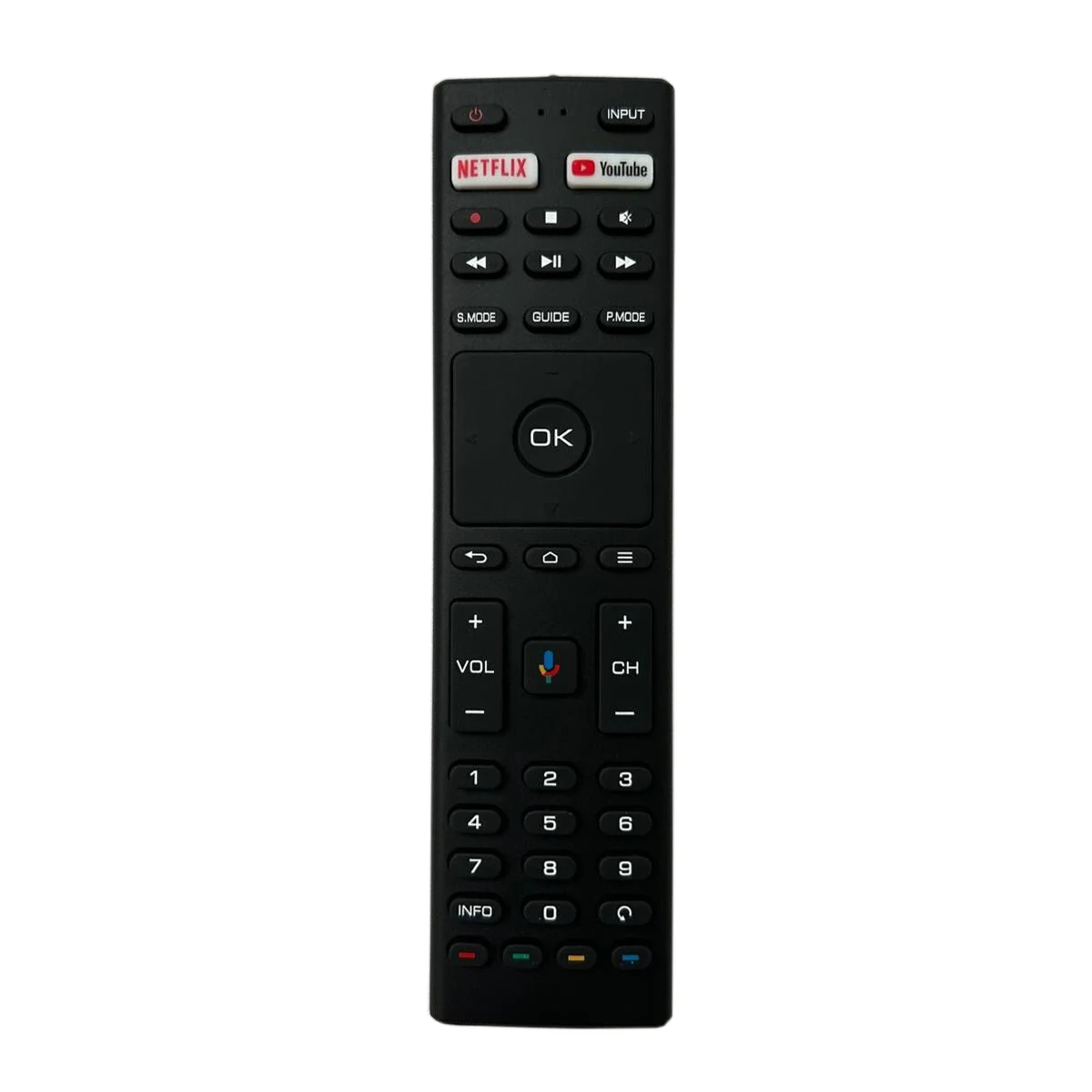 Remote Control For JVC LT-50MU508 LT-50MB508 LT-65MB508 LT-70MB508 LT-50KB607 Konka RM-C3329 &ANAM RMC3329 Smart 4K TV  No Voice