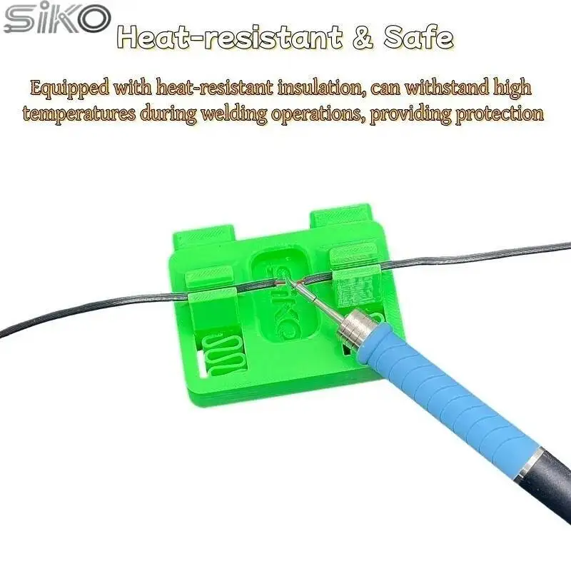 Dispositivo per saldatura a filo Design multi slot Morsetto ergonomico Il diametro regolabile garantisce un posizionamento accurato della saldatura per elettronica