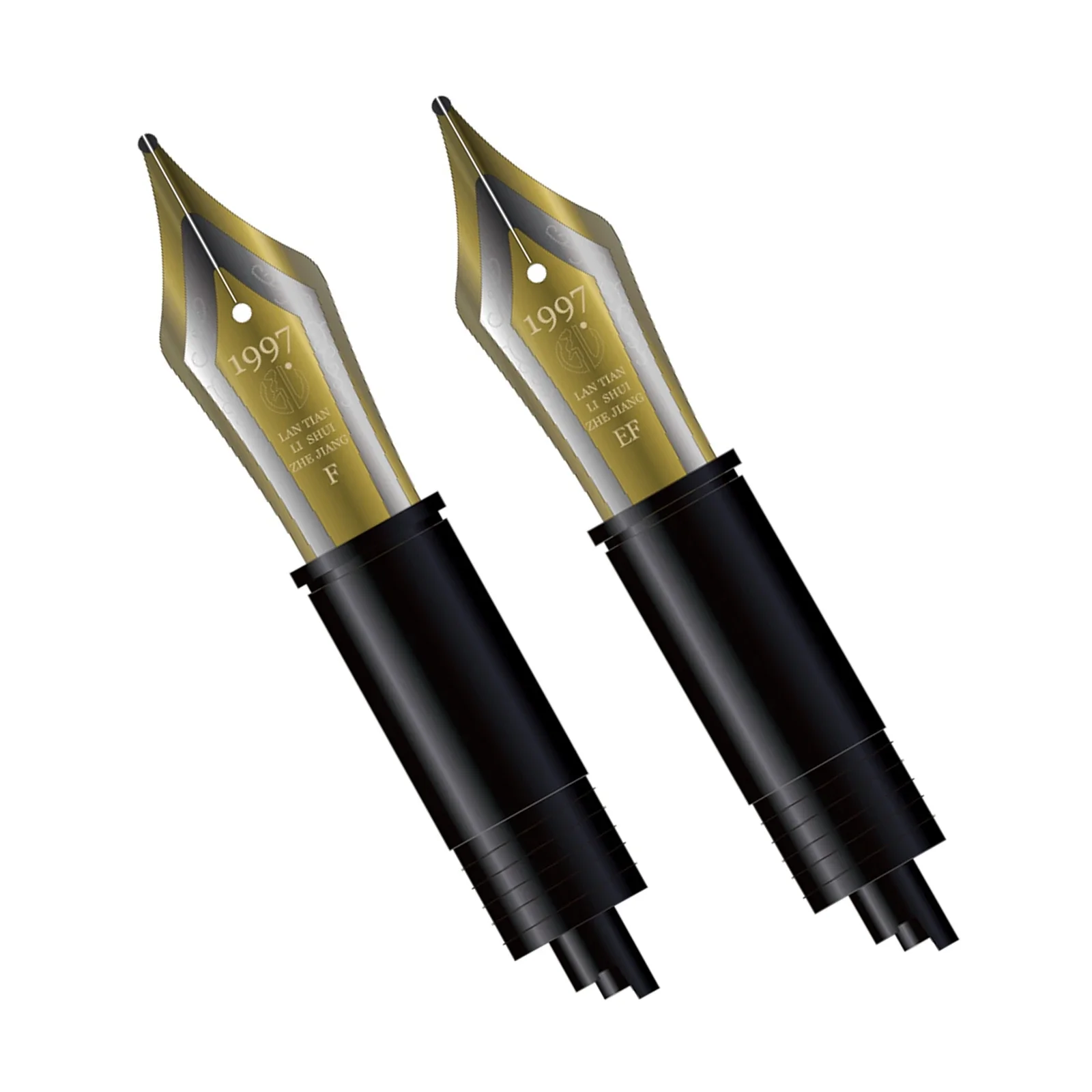 أقلام حبر هونغديان 32 # F/EF Nib For N1S N6 N7 100 أقلام استبدال بنك الاستثمار القومي Nibs قطع قلم المناقير مكتب اللوازم المدرسية