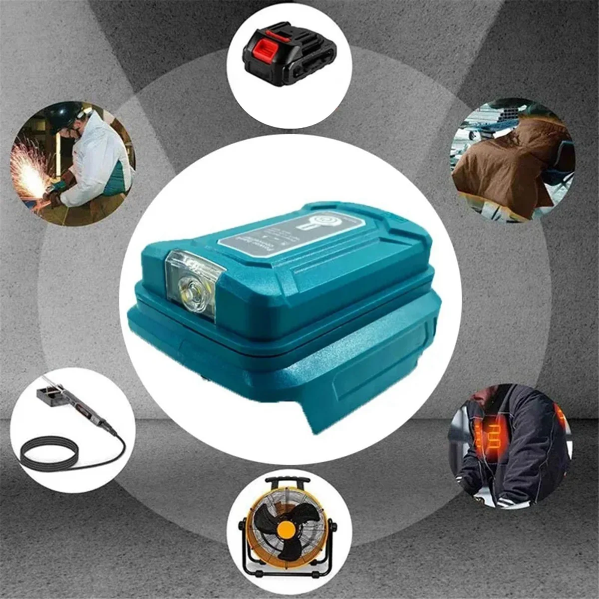 Сейчас в тренде для Makita18V с USB-адаптером для быстрой зарядки для адаптера зарядного устройства Makita 18 В