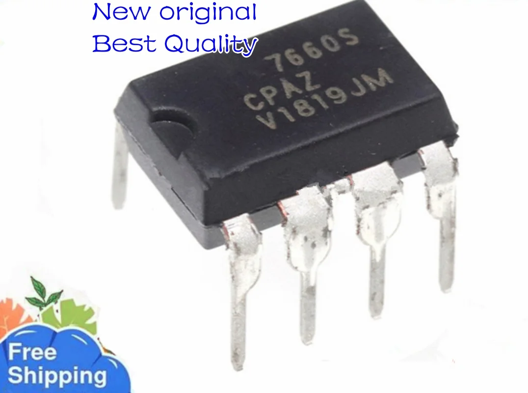 New original 10pcs/lot   ICL7660CPA ICL7660CPAZ ICL7660 DIP8