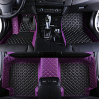 7 Seats Car Floor Mats Fit For Opel Zafira A T98 1999 2000 2001 2002 2003 2004 Auto Foot Mat Rugs Leather Waterproof Carpet Pads