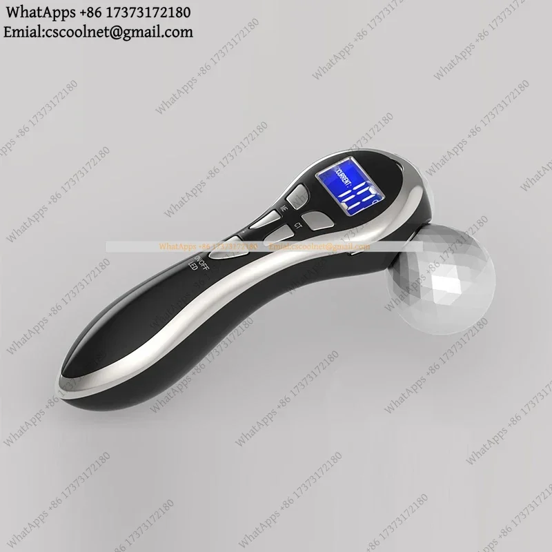 4D Microcurrent Facial Massager RollerUSBRechargeable Face Lift Anti Aging Beauty Roller for Wrinkles Face Slimming Body Massage