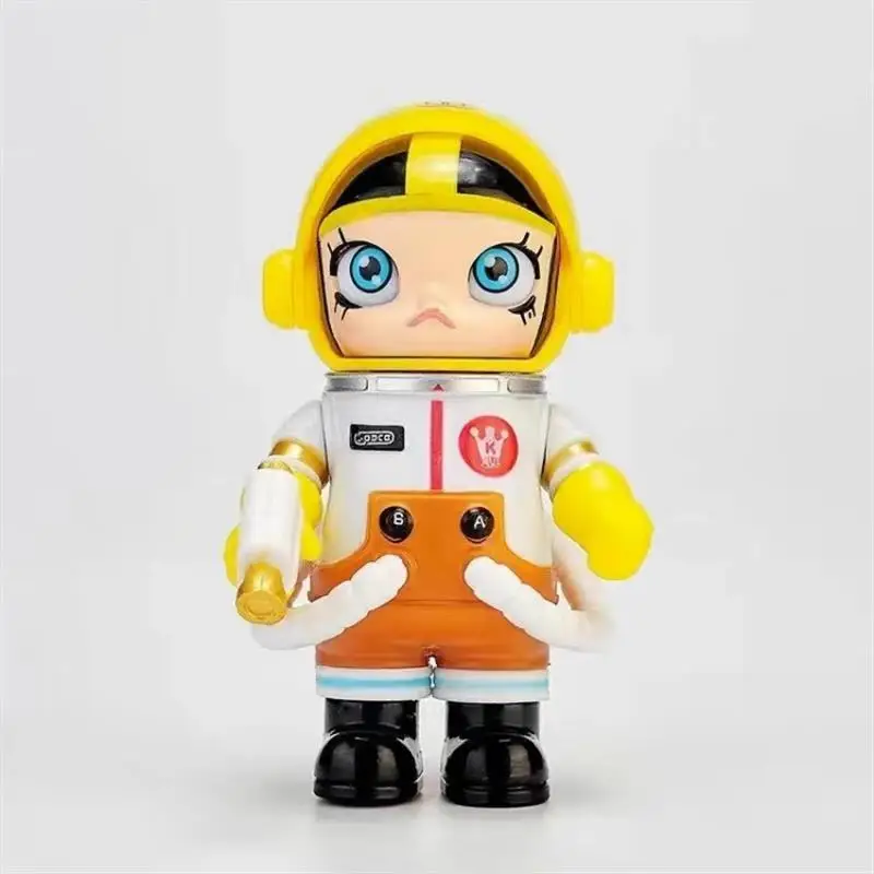 Hot Mega Collection 100% Space Molly Series  Limited Mystery Box Toy Astronaut Ornament Cute Doll Action Figure Blind Box Gift