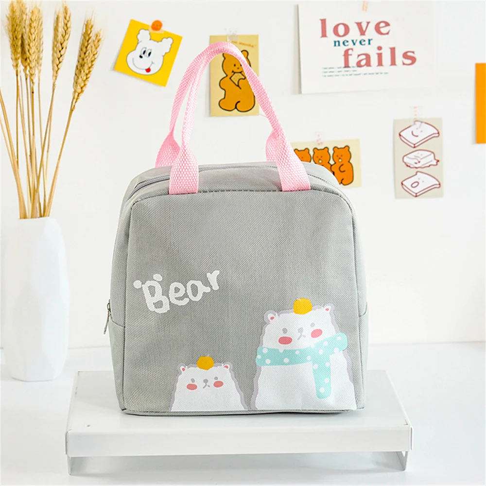 Lunch Bag Portable Cute Lunch Box Bag Bags And Suitcases Insulation Bag Long-term Insulation Waterproof