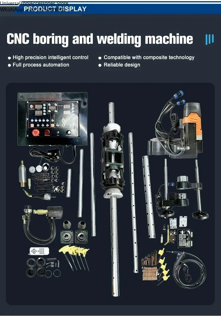 

Intelligent Portable Repair Tool Multi-Function Line Boring Welding Machine izable Support Motor Engine