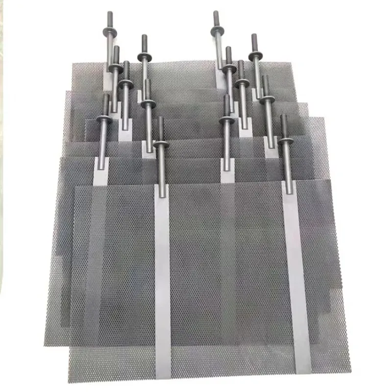 Platinum Plated Titanium Mesh Anode for Rhodium Plating