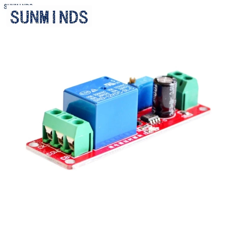 DC 12V Delay relay shield NE555 Timer Switch Adjustable Module 0~10S