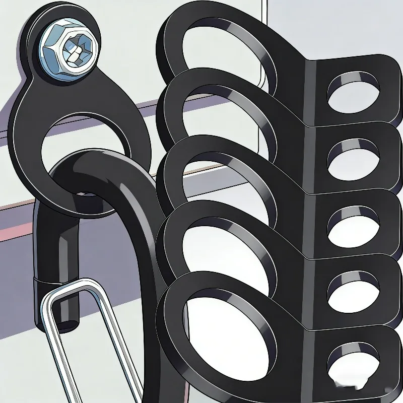 

Кольца-фиксаторы для мотоциклов, крепежные ремни из нержавеющей стали для крепления грузов на мотоциклах, квадроциклах, UTV