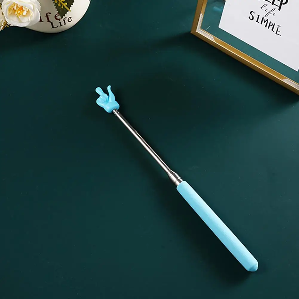 17-55cm Retractable Teacher Pointer Finger Design Stainless Steel School Teaching Pointer Stick Teacher Supply For Classroom