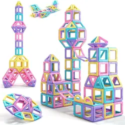 Big Size Magnets Toys for Kids Magnetic Blocks for Children Designer Constructor Set Toys for Boys and Girls Building Blocks