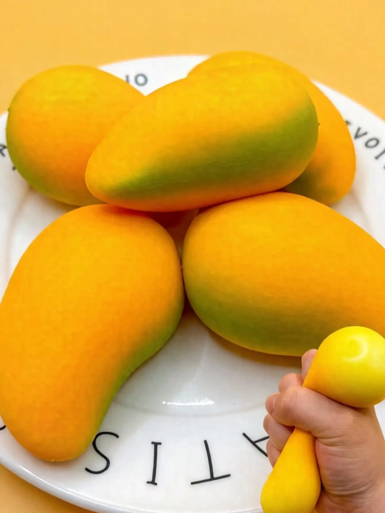 

Mango Stress Toy Slow Rising Squishy Fidget Sensory Easy Carry Gift for Easter Birthday Party Holiday