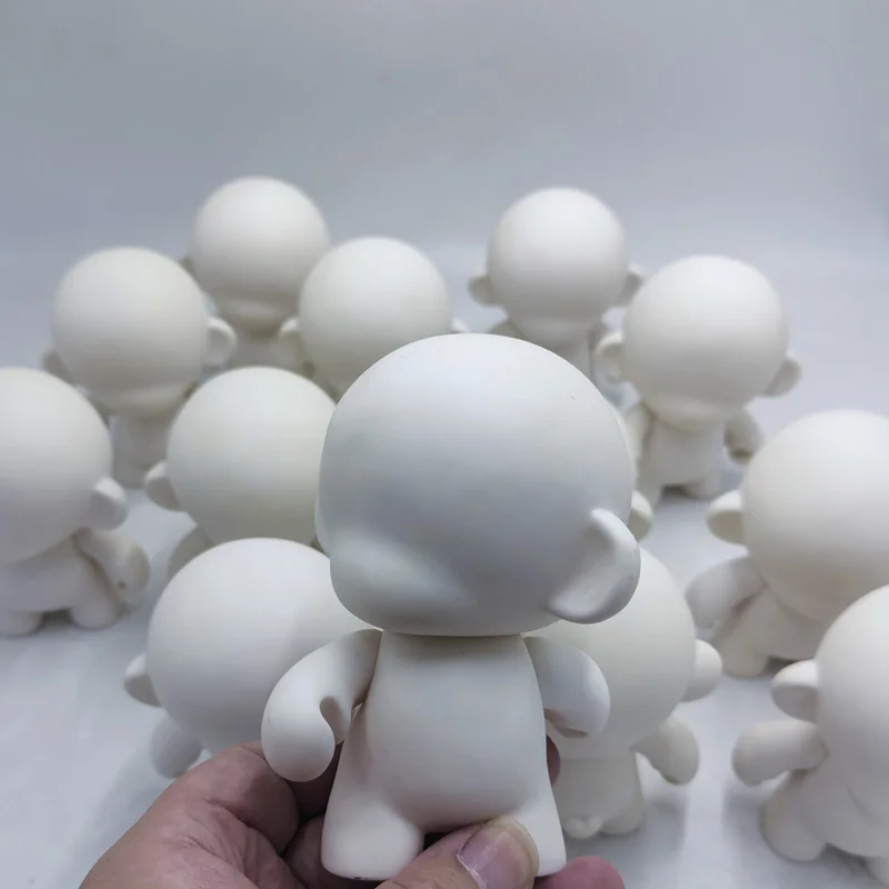 No Stock No Avaiable 12cm dolls DIY Paint Vinyl Art Figure toys With Opp Bag