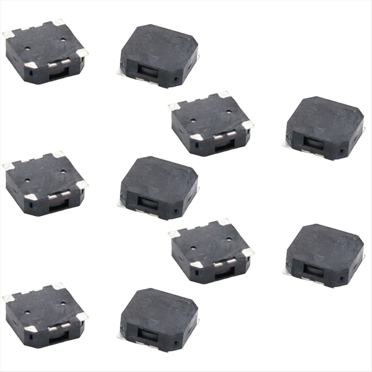 A14M 10pcs 7525 SMD SMD Passive Magnetic Buzzer 7.5 X 7.5 X 2.5