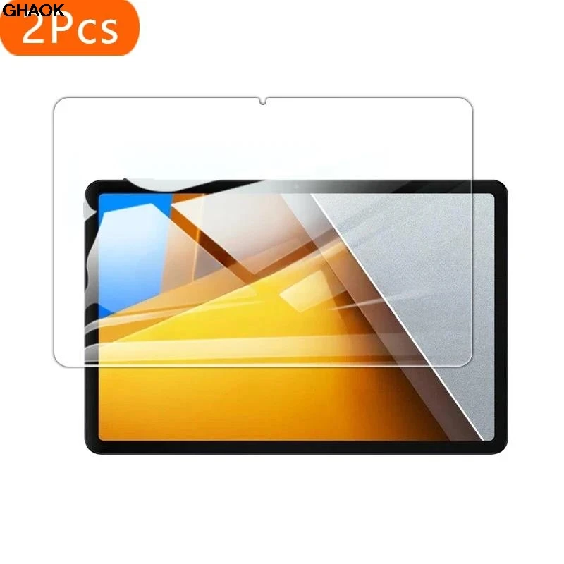 

2 шт. HD закаленное стекло для планшета Xiaomi Poco Pad 12,1 дюйма, прозрачная защитная пленка для экрана для POCO PocoPad POCOPad, полное защитное покрытие