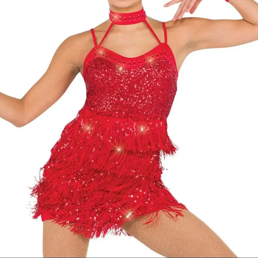 

New dance costume professional jazz dance dress