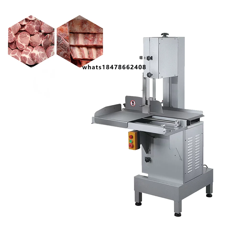 

Factory Direct New Fully Automatic Bone Sawing Machine for Frozen Meat Cutting 304 Stainless Steel 600kg/h Capacity Adjustable