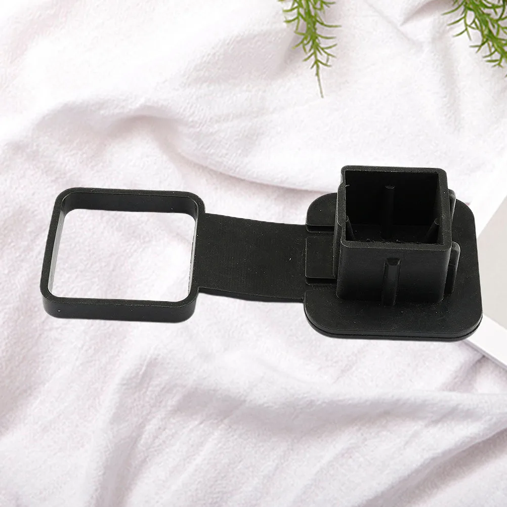 

Rubber Trailer Hitch Tube Cover 1.8 Inch Black Insert For Tow Receiver No Tools Design Protector Trailer Hitch