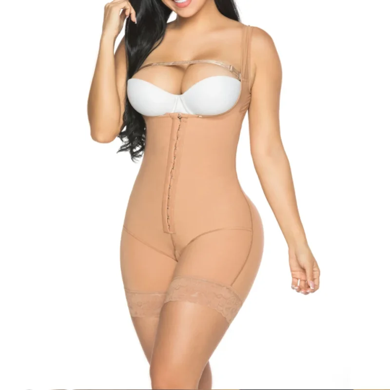 

Breasted Shoulder Strap Body Shaping Shorts Buttocks Lifter Flat Belly Sheathing Colombian Reductive Shapewear Underwear