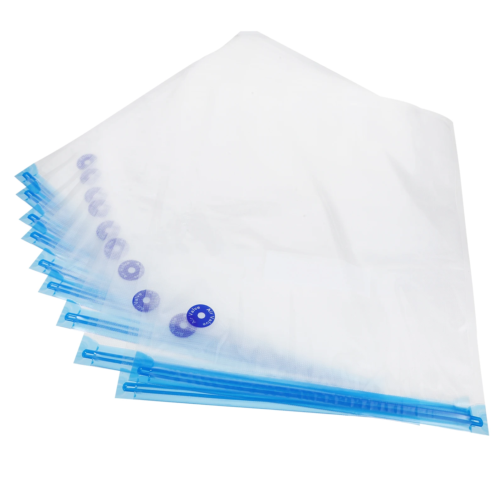 

10 Pcs Sealer Bags 26cmx34cm Reusable BPA Free Food Storage Kitchen Vacuum Food Storage Bags Refrigerator Fruit Preservation