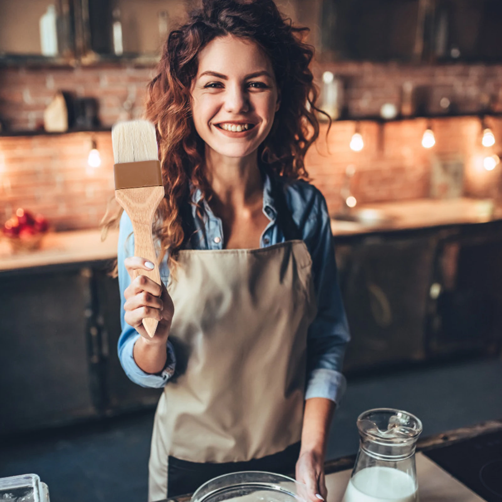 

2 шт., кисть для масла для выпечки, термостойкая кисть для барбекю для приготовления пищи, инструменты для украшения торта на гриле