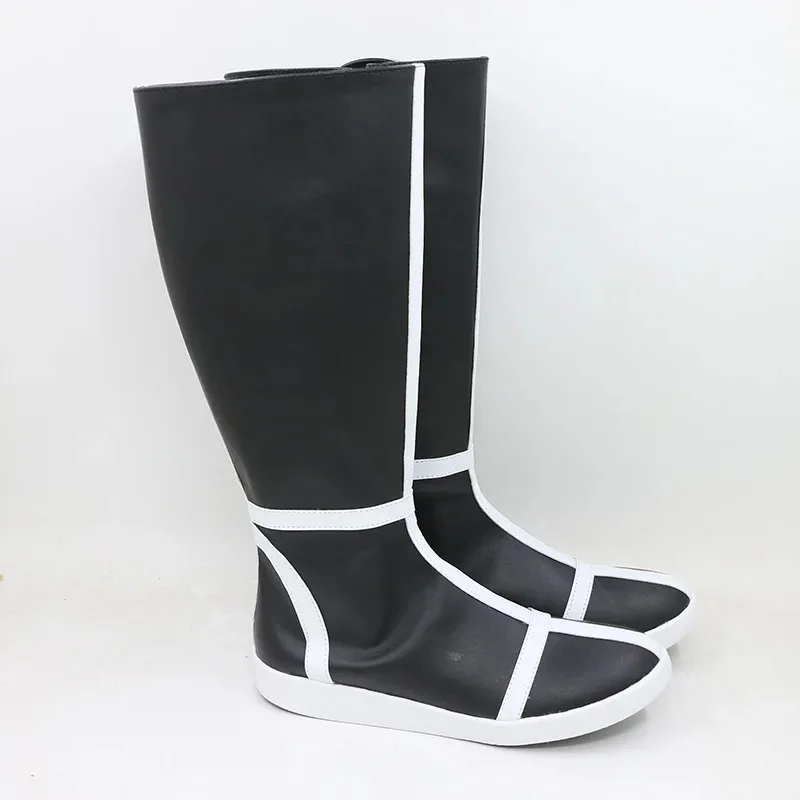 

DY20JP аниме Bleach Arrancar Ulquiorra Cifer костюм для косплея обувь черные ботинки из искусственной кожи ручной работы25