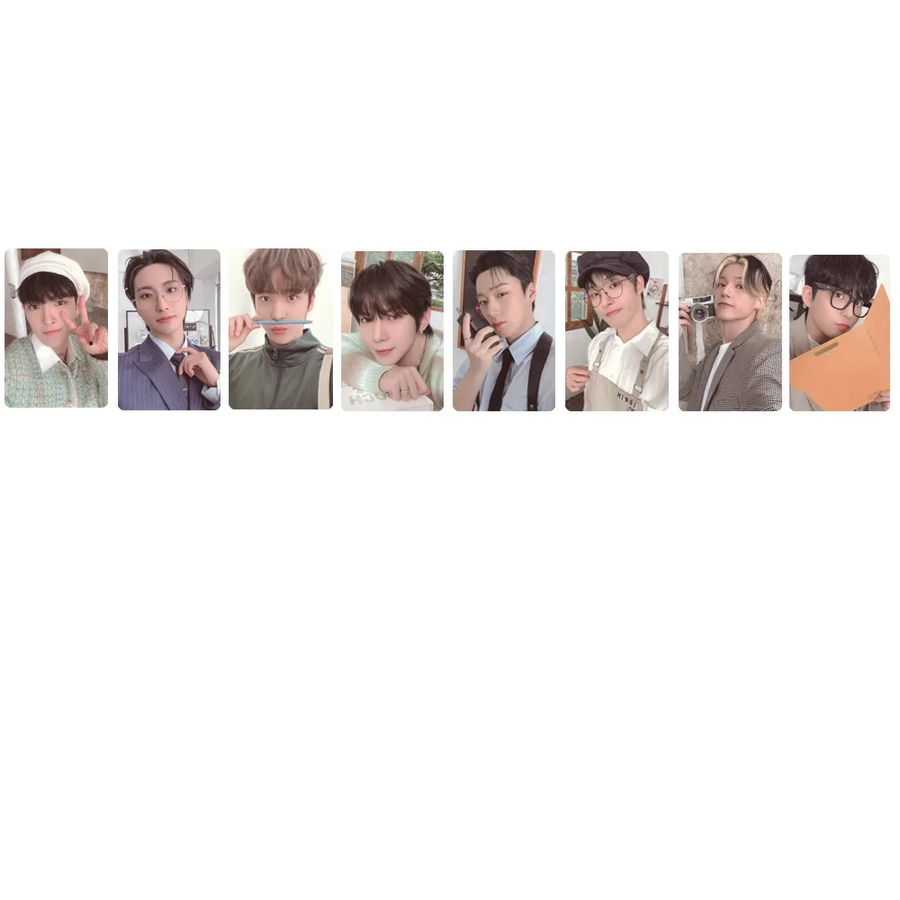 8Pcs/set Korean Combination Season’s Greeting New Album Lomo Card Photo Printing Photocard Fans Collection Gift