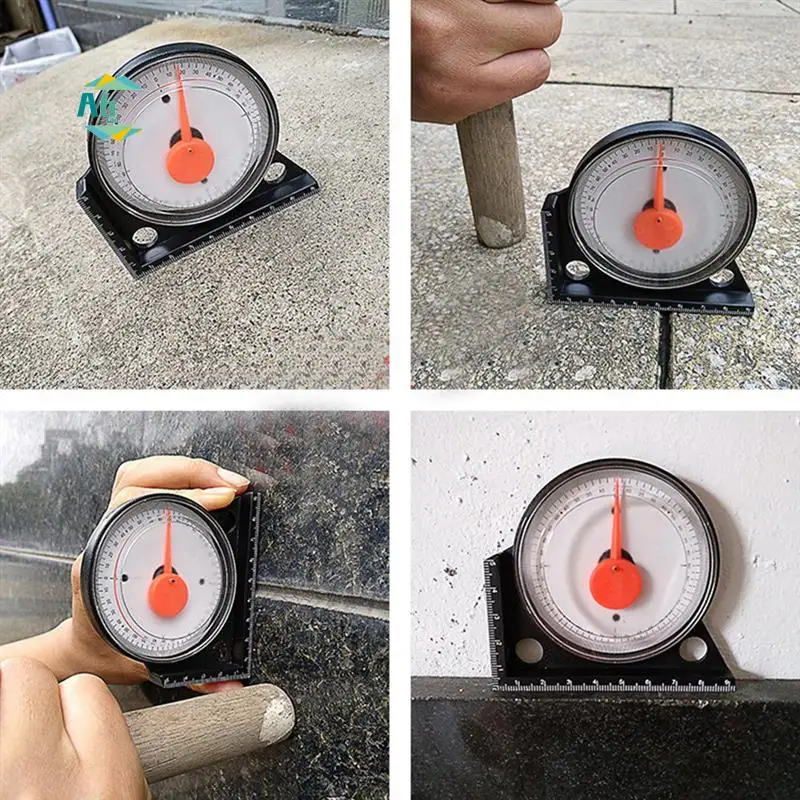 A60F-Tile Tiling Artifact High-Precision Pointer Tilting Level Multifunctional Slope Measuring Tool