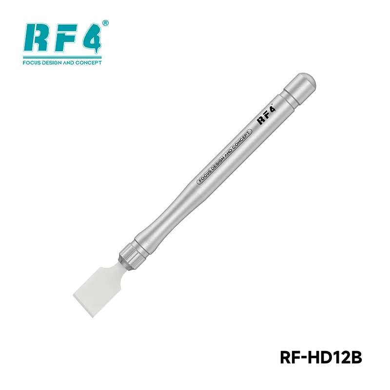 

RF4 RF-HD12B Ceramic Head Scraper Knife Ergonomic Knife Handle Accurate Tin Scraping Non-Magnetic Ceramic Scraper