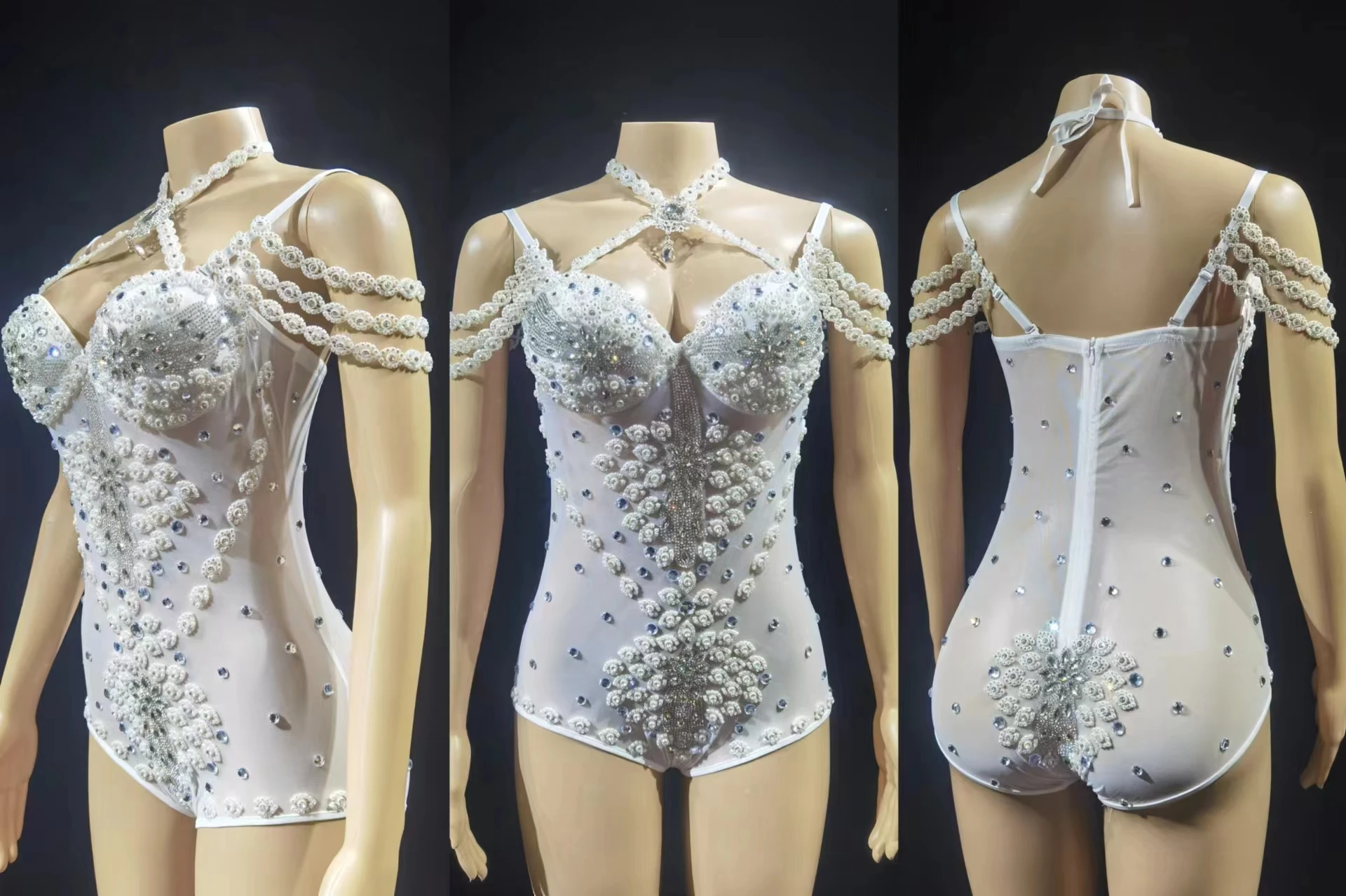 

Valentine's Day Sexy One Piece Dress Birthday Party Show Performance Dress Birthday Party Wear More Outstanding
