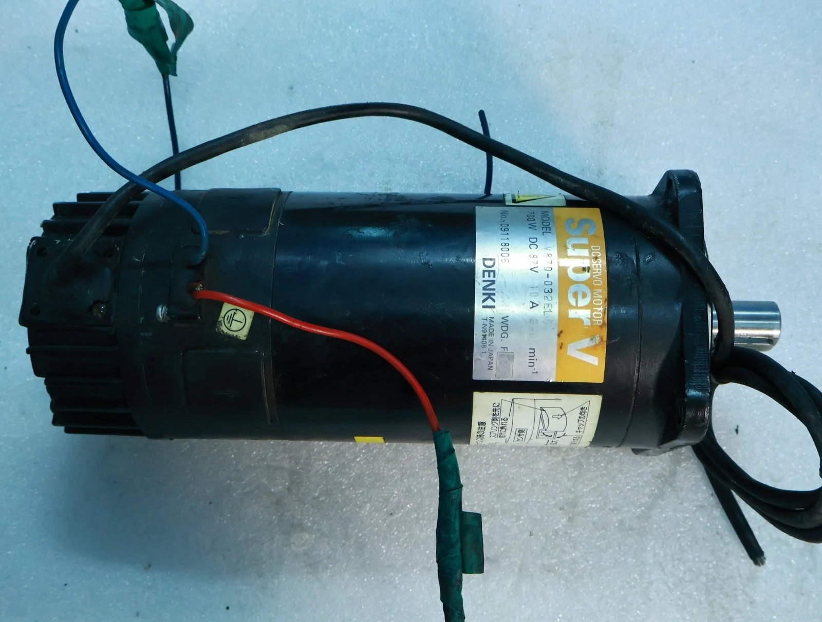 Used V870-032ELO For Sanyo V870-032EL0 DC Servo Motor