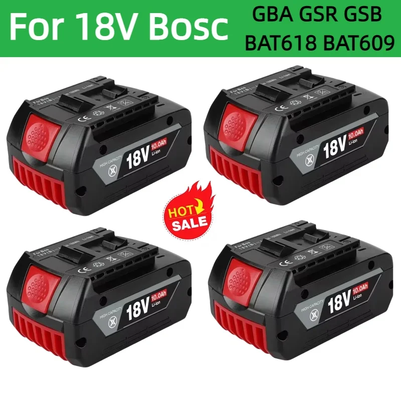 

18V 10000mAh Ersatz Batterie für Bosch 18V Professionelle System Cordless Werkzeuge BAT609 BAT618 GBA18V80 21700 Zelle