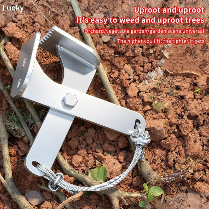 Multipurpose Tree Root Puller Ground Clearing Sapling Puller Tool Ergonomic Garden Tool For Landscaping, Farming, Forestry