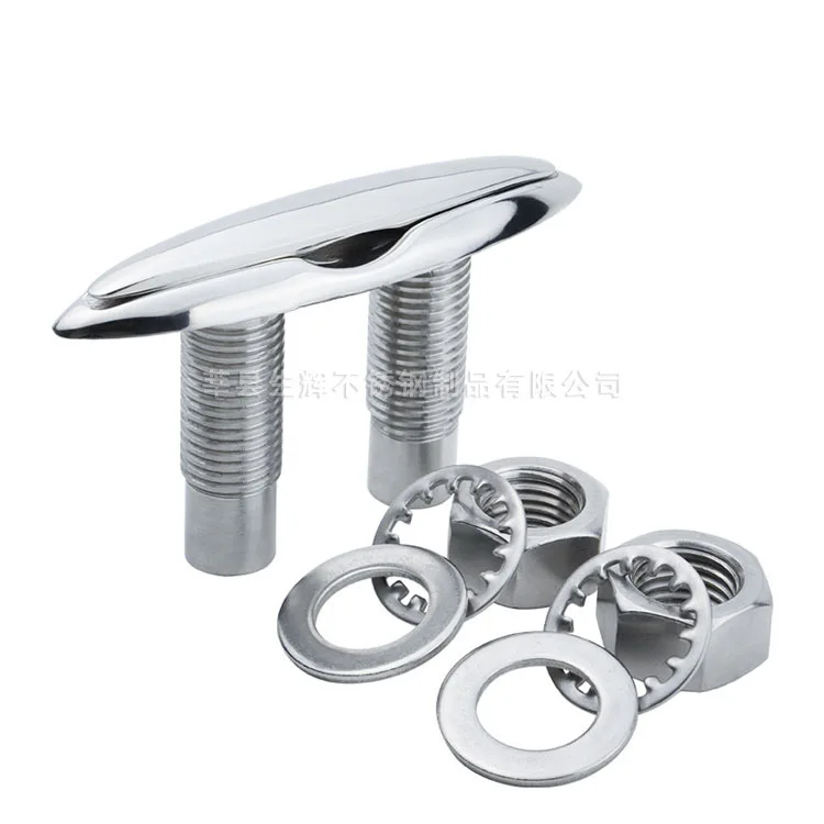 

316 stainless steel cable bolt 5/6 inch, hidden croissant cable bolt, mirror polished cable bolt marine hardware yacht accessori