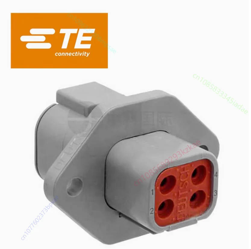 1pcs New Original  DTP04-4P-L012 DEUTSCH Automotive Wire Harness Connector Plug 4P Panel Flange Receptacle