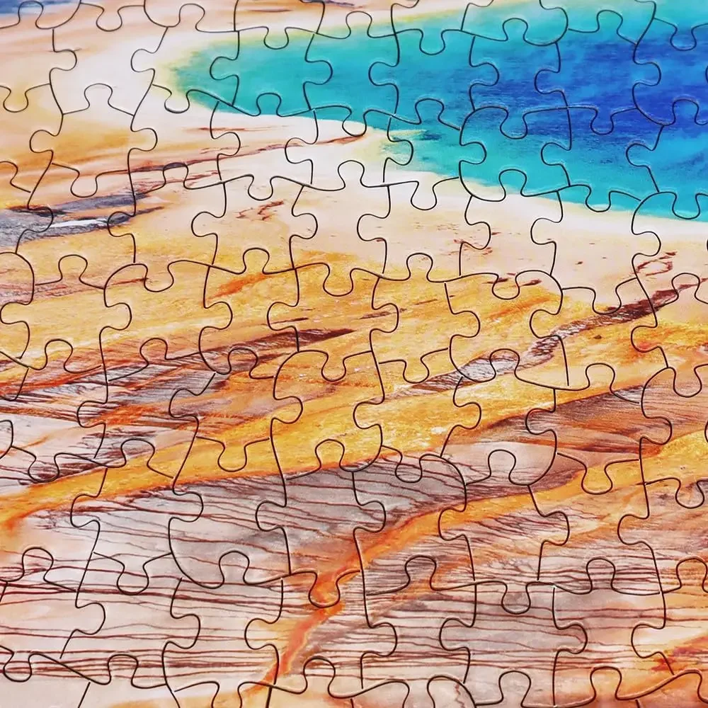 Yellowstone National Park 120/300/500/520/1000/1314 Pcs for Wooden Jigsaw Puzzle Bedroom Gameroom Livingroom Decor Birthday Gift