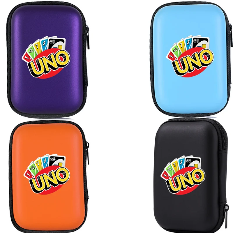 UNO Storage Card Games Box Board Game Playing Card Storage Box Various Colors Child Birthday Gift Toy