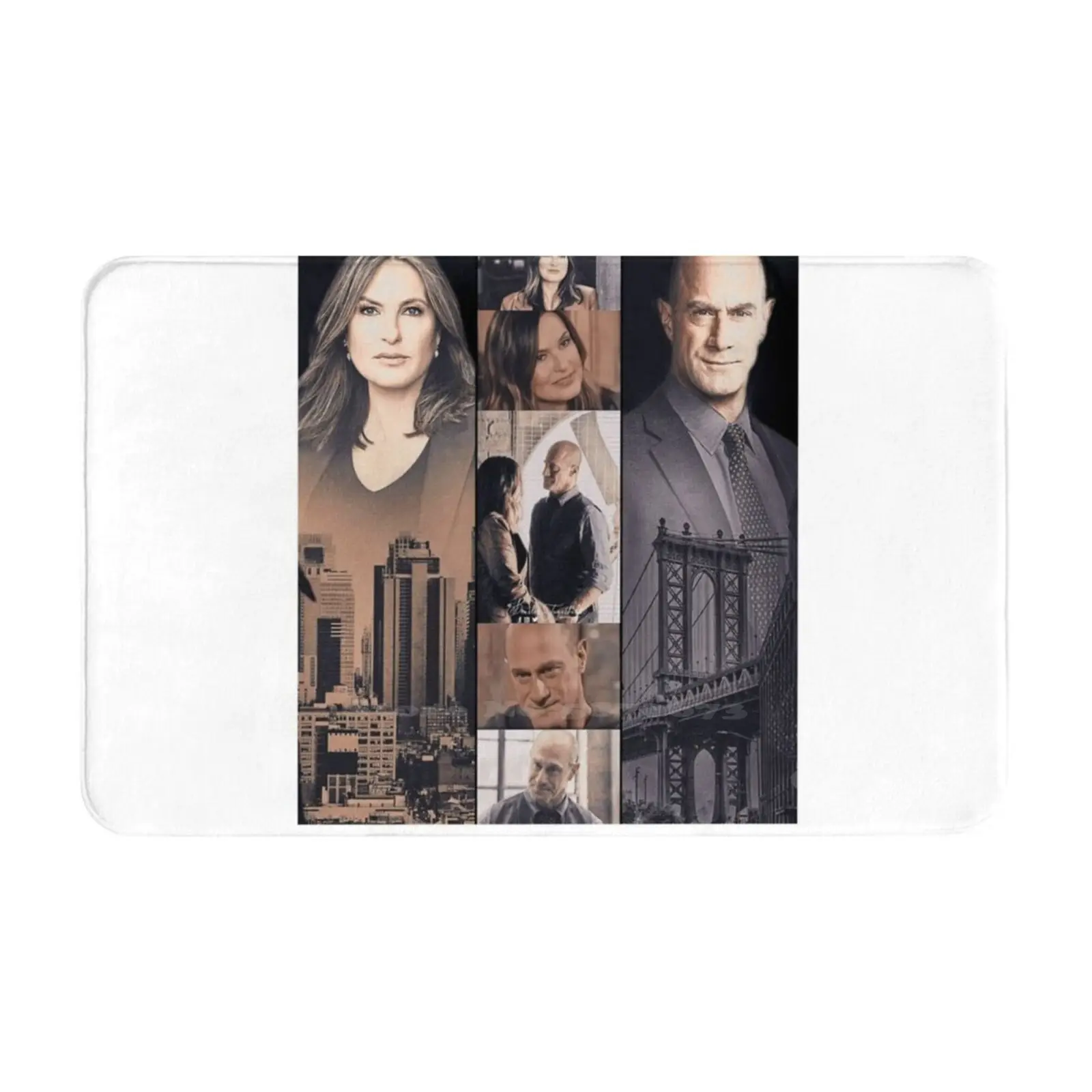 Deluxe Edition Soft Cushion Car Home Carpet Door Mat Eo Chriska Mariska Hargitay Chris Meloni Bensler Svu