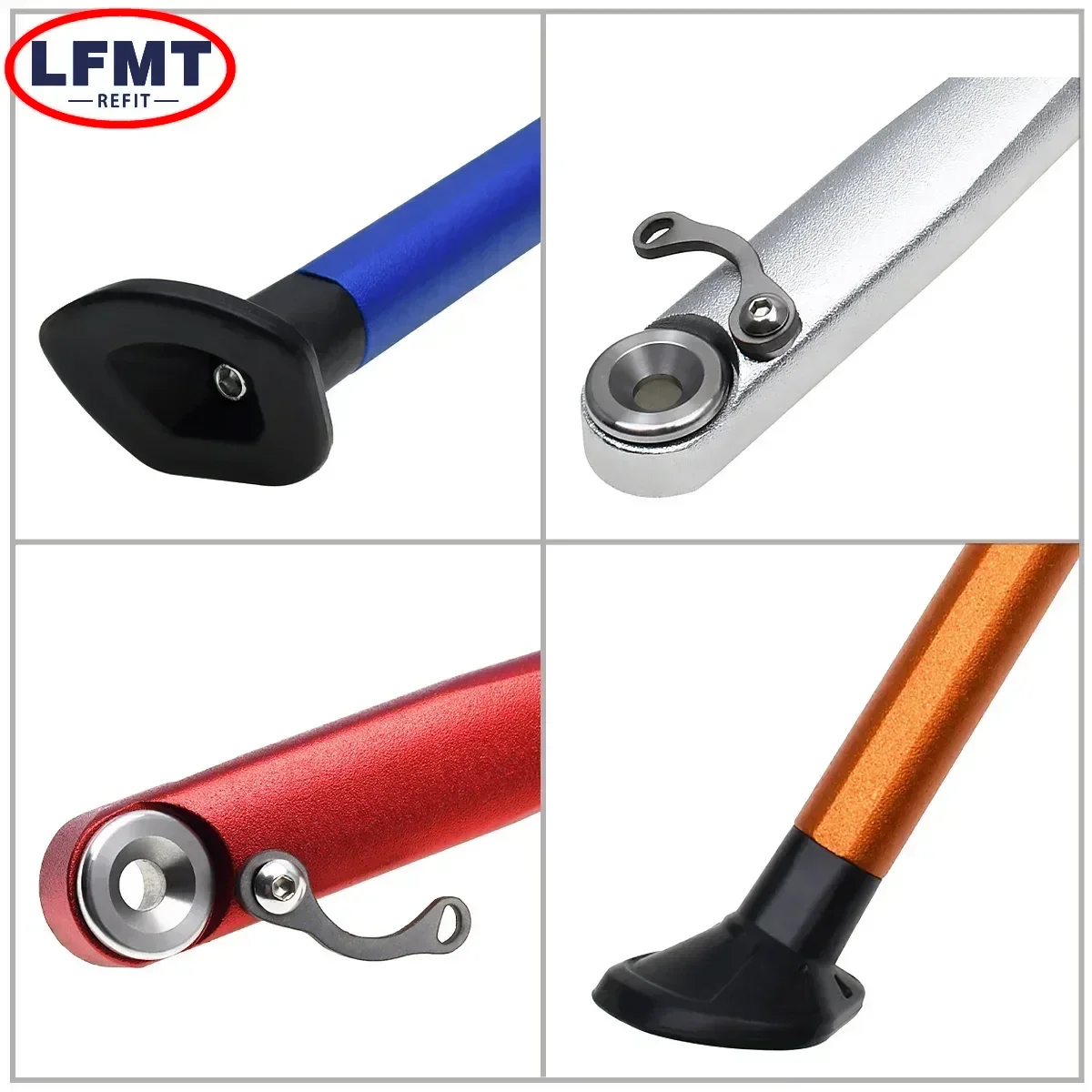 Motorcycle Parking Side Stand With Spring Kit For KTM XC XC-W XCF XCF-W EXC EXC-F EXC-R Six Days TPI 125 150 250 300 350 450 500