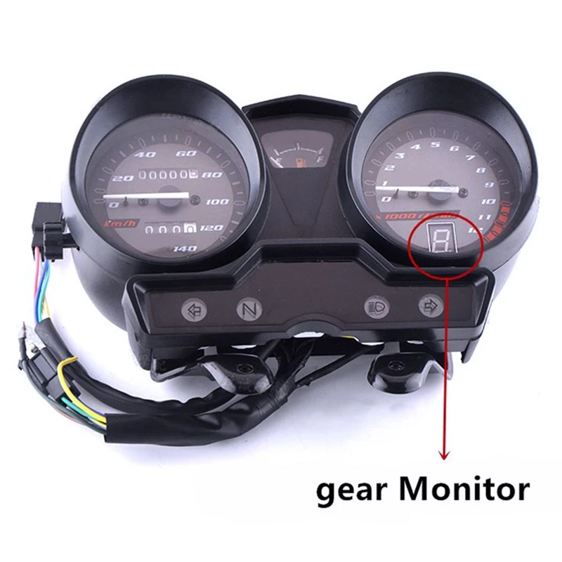 Motorcycle Tachometer Meter Gauge Motor Tacho Instrument For YAMAHA YB125Z JYM 125 YBR125 YJM125 Hornet Speedometer