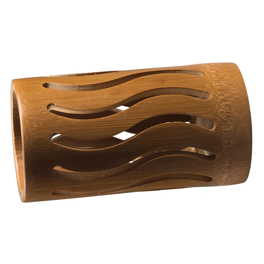 

Bamboo Pen Holder Desk Stationery Organizer Pencil Case for Office Table School Accessories Lightweight Sturdy
