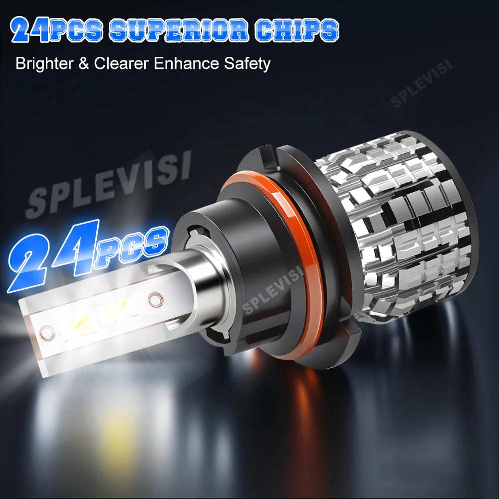 Rapid Heat Dissipation Enhanced Night Driving Safety 9007 LED Headlight For Nissan Frontier 2005 2006 2007 2008 2009 2010-2021