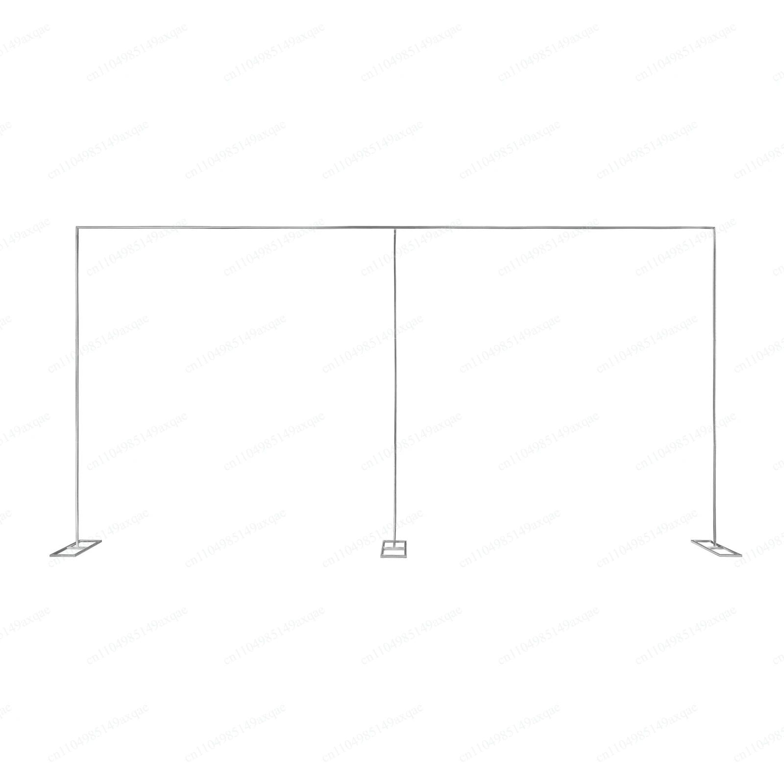 Heavy Duty Backdrop Stand, 10x20FT Metal Square Backdrop Stand For Parties Wedding ceremony, Birthday, Christmas Parties, Banque