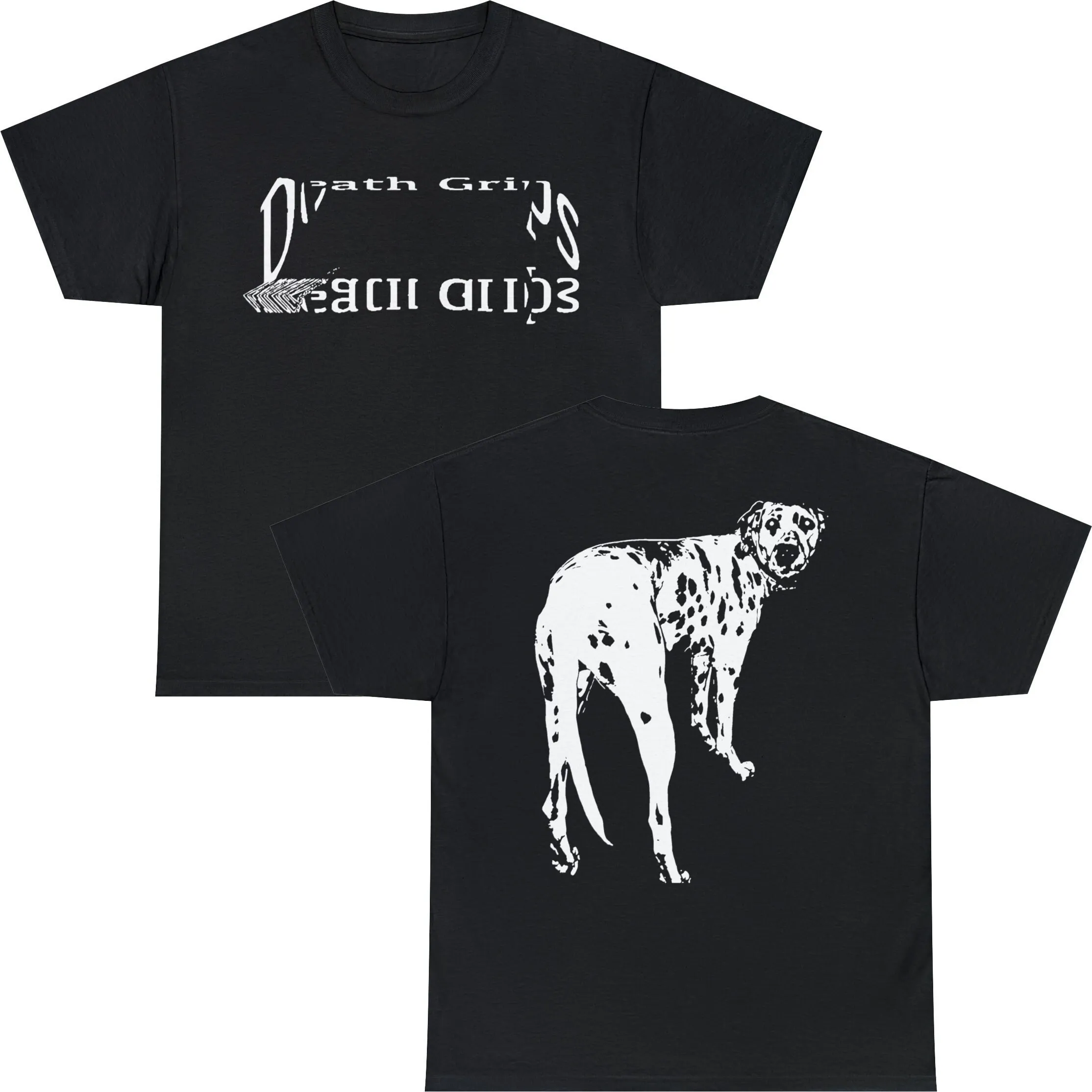 DEATH GRIPS Dalmatian Black T-shirt