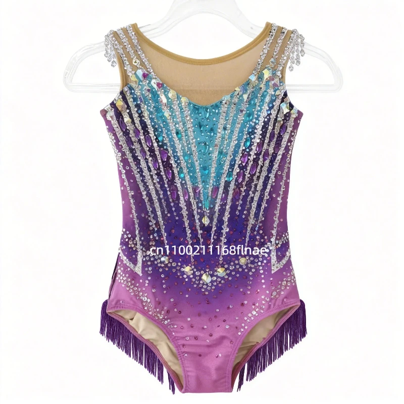 

Костюм для балета 2026, костюм для художественной гимнастики, профессиональный костюм для соревнований по гимнастике для девочек и взрослых