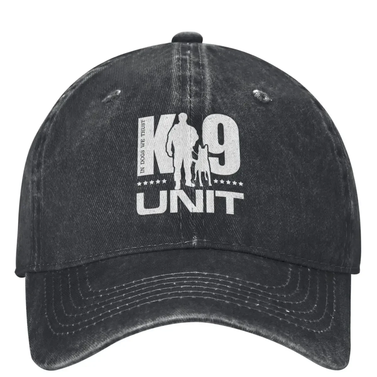 K-9 Unit-gorra de béisbol con estampado de perro Poliice, sombrero de camionero con estampado de animales, Snapback, Unisex, para adolescentes