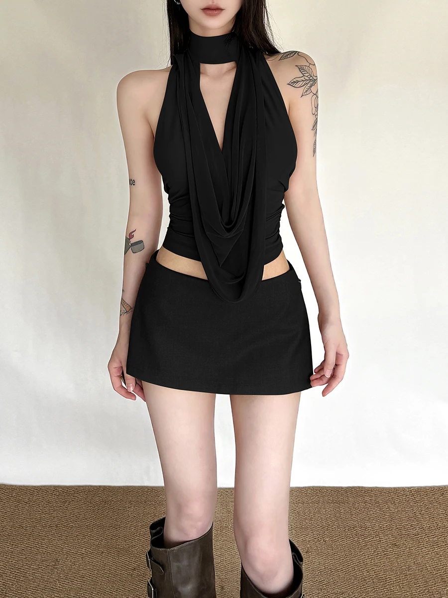 Женский комплект с юбкой Ter Ne Sweet And Spicy Sle, модный комбинированный топ и юбка, удобная осенняя одежда среднего размера