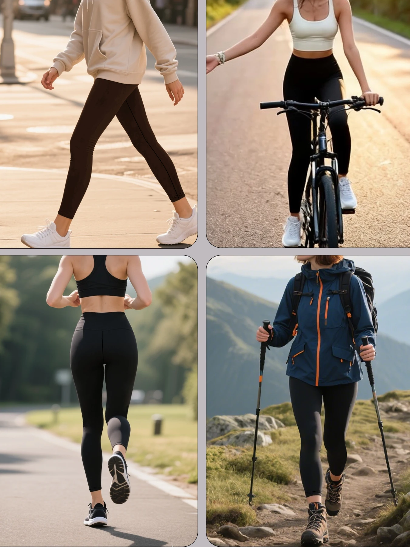 2er-Pack superweiche Damen-Leggings mit Taschen, hoch taillierte Bauchkontrolle für Yoga, Workout und lässige Loungewear-Komfort