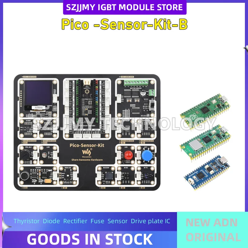 Pico-Sensor-Kit-B sensor kit Python learning development board